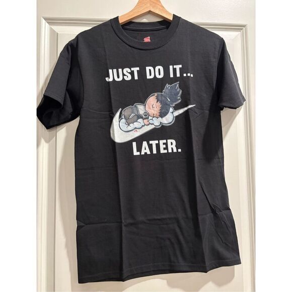 Hanes Other - Just do it later T-shirt size Small